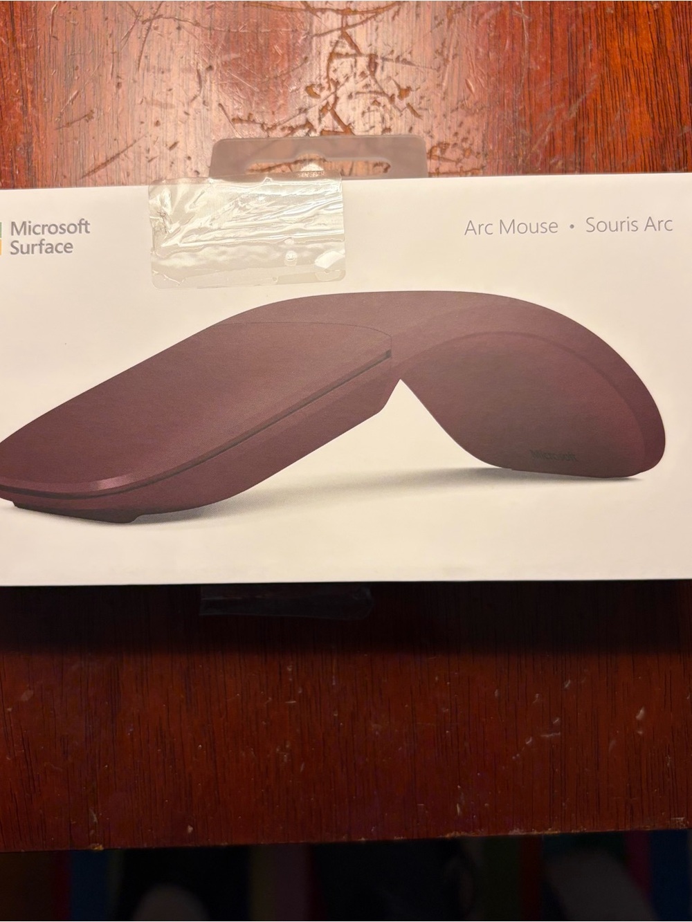 Microsoft Surface Arc Mouse - Burgundy/Maroon